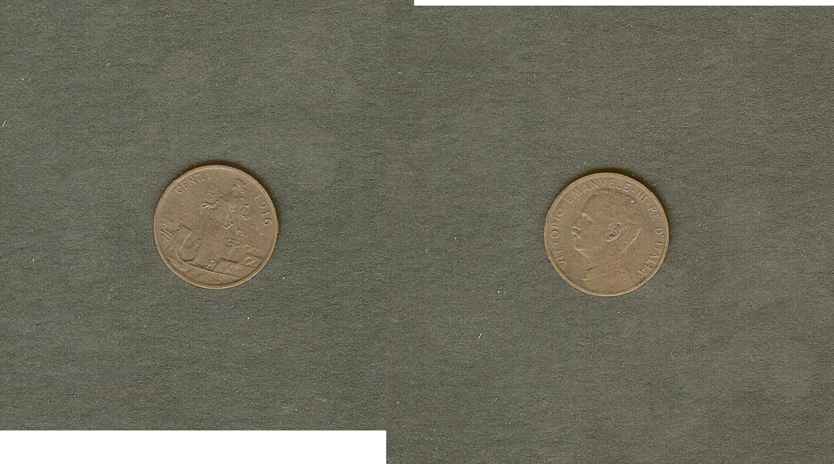 Italy 1 centesimo 1916 gEF